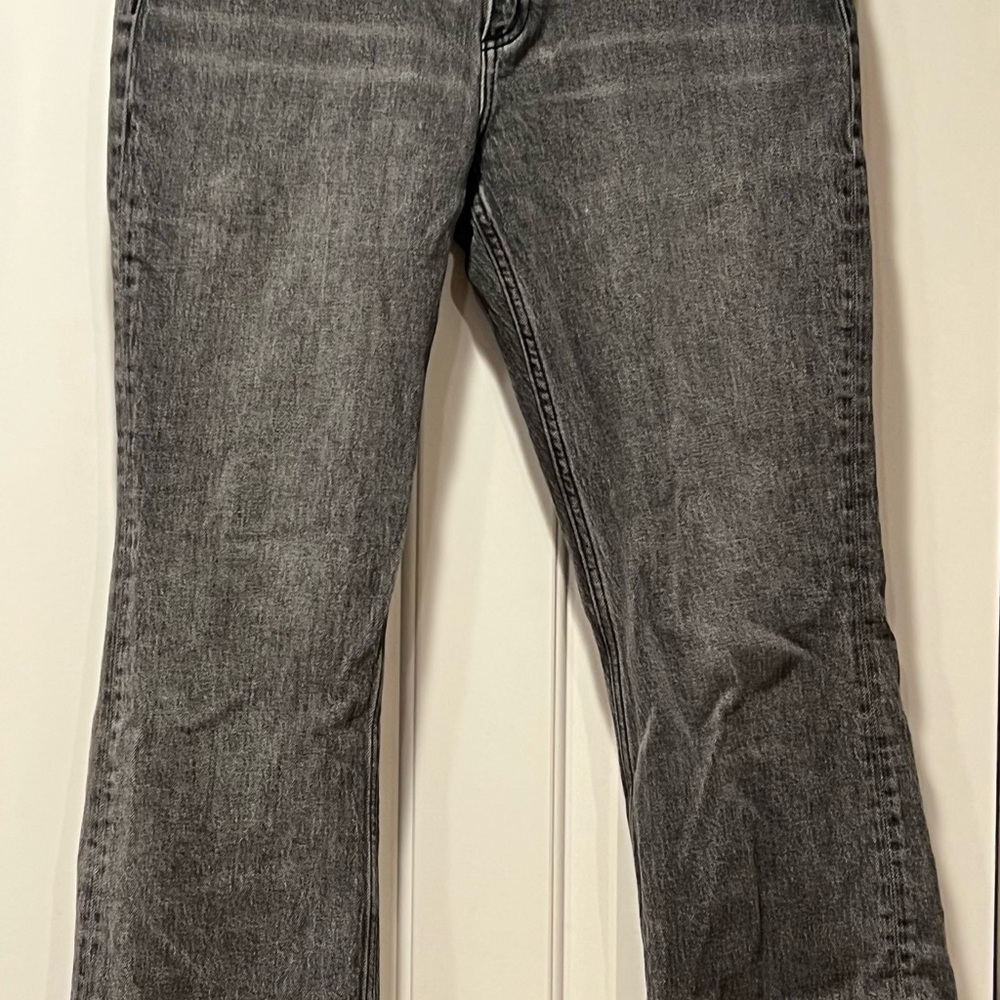 rag & bone Charcoal Flare Jeans